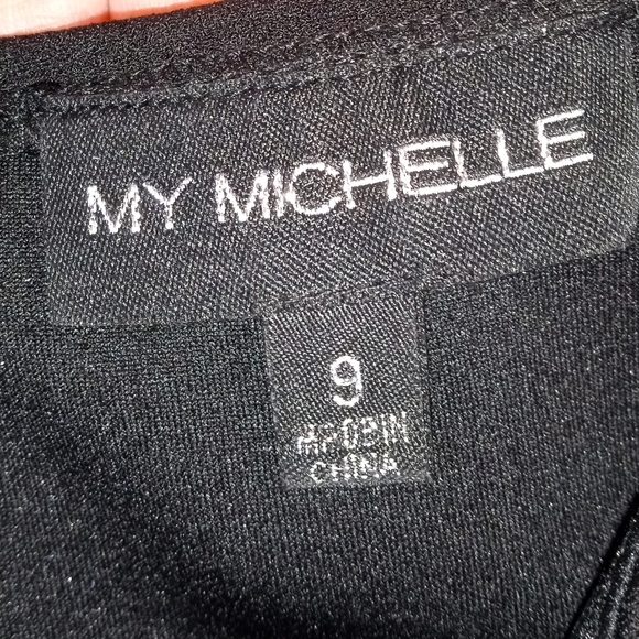 🌞My Michelle Size 9 Black Dress - Picture 8 of 9